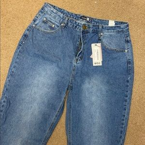 High waist boyfriend jean